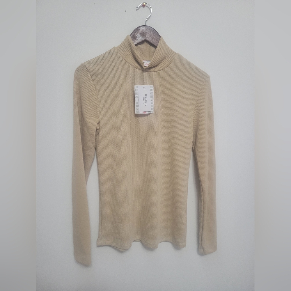 LuLaRoe Penelope Mock neck Long Sleeve Top